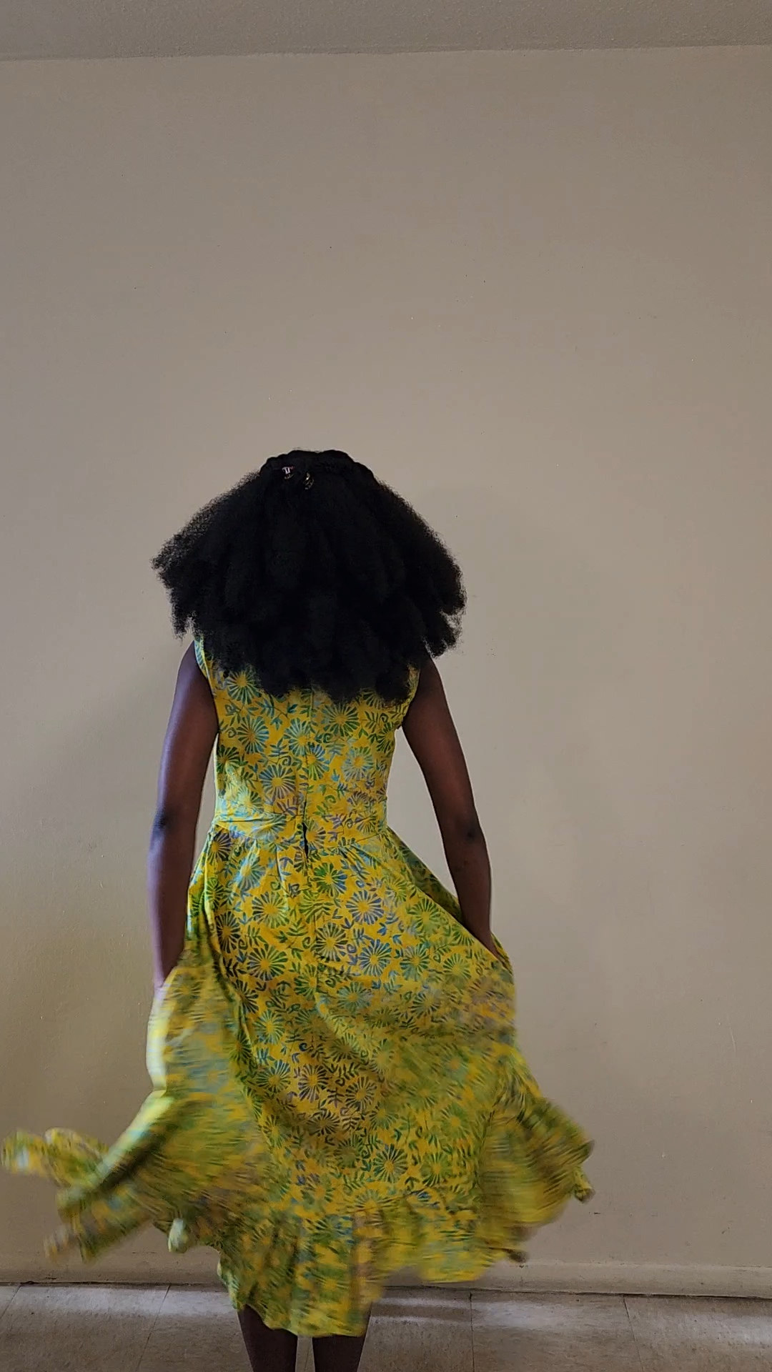 papaya dress back